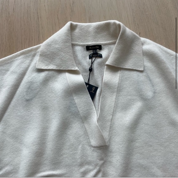 MASSIMO DUTTI Cashmere Wool Collared Sweater | S - Picture 2 of 7